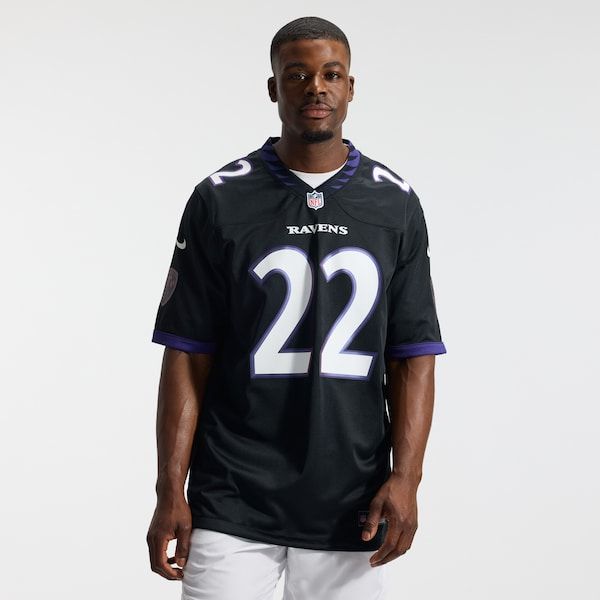 Derrick Henry Alternate Game Jersey Black 3
