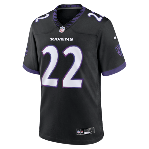 Derrick Henry Alternate Game Jersey Black 7