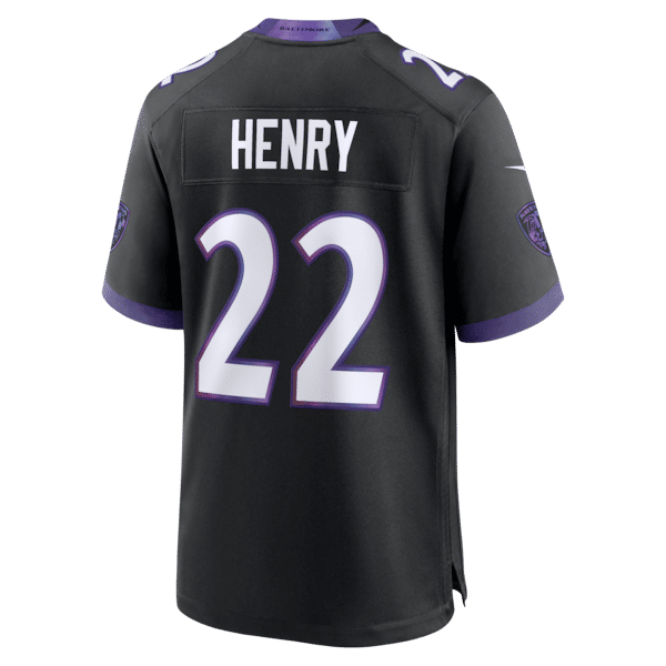 Derrick Henry Alternate Game Jersey Black 8