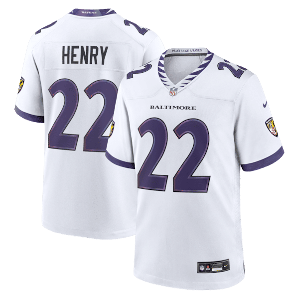 Derrick Henry Game Jersey White 2