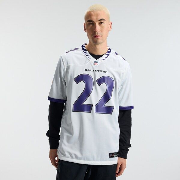 Derrick Henry Game Jersey White 3