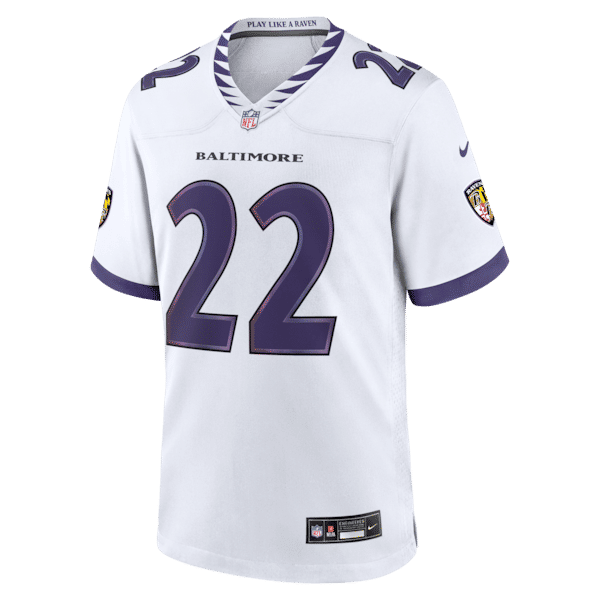 Derrick Henry Game Jersey White 7