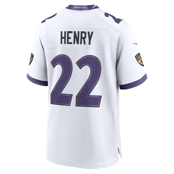 Derrick Henry Game Jersey White 8