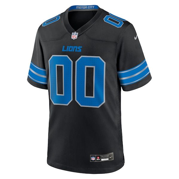 Alternate Custom Game Jersey Black 3