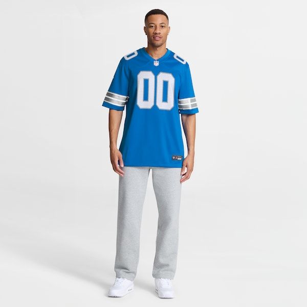 Custom Game Jersey Blue 8