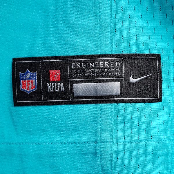 De'Von Achane Game Jersey Aqua 7