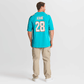 De'Von Achane Game Jersey Aqua 9