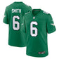 DeVonta Smith Alternate Game Jersey Kelly Green