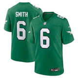 DeVonta Smith Alternate Game Jersey Kelly Green