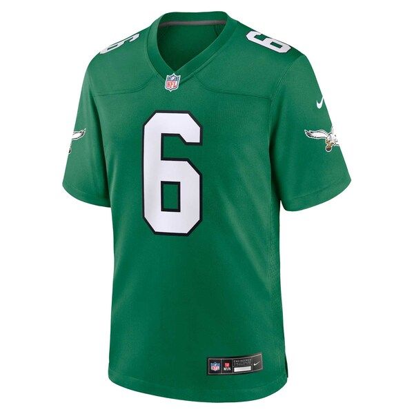 DeVonta Smith Alternate Game Jersey Kelly Green 7