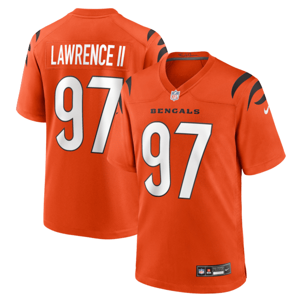 Dexter Lawrence II Alternate Game Jersey Orange 2
