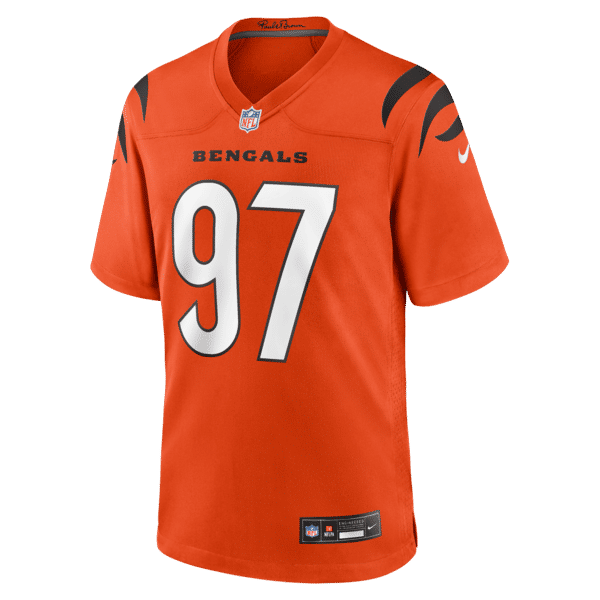 Dexter Lawrence II Alternate Game Jersey Orange 3
