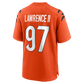 Dexter Lawrence II Alternate Game Jersey Orange 4