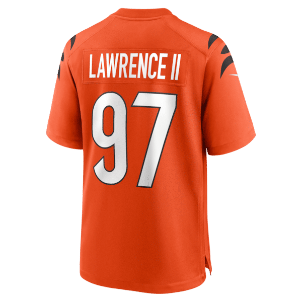 Dexter Lawrence II Alternate Game Jersey Orange 4