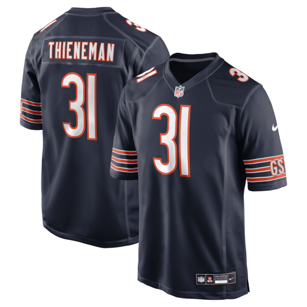 Dillon Thieneman 2026 NFL Draft Game Jersey Navy 2