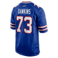 Dion Dawkins Game Jersey Royal 4
