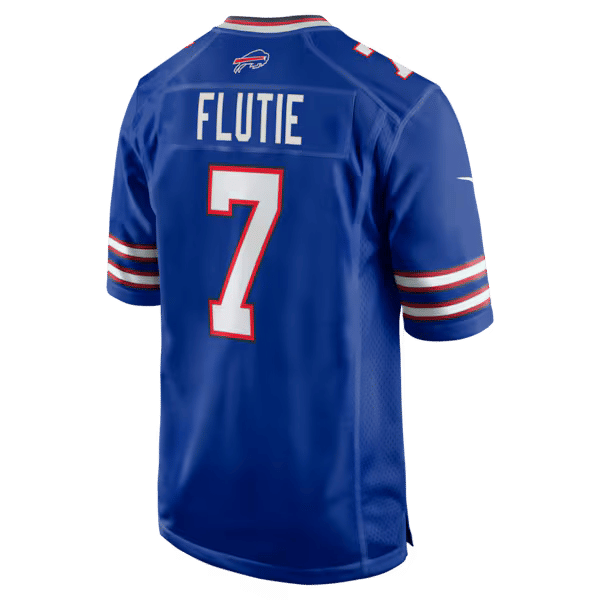 Doug Flutie Game Retired Player Jersey Royal 4