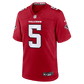 Drake London Game Jersey Red 3