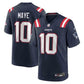 Drake Maye Game Jersey Navy 2