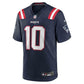 Drake Maye Game Jersey Navy 3