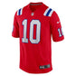 Drake Maye Game Jersey Red 3