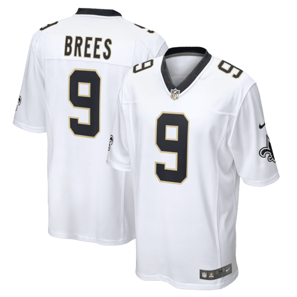 Drew Brees Game Jersey White 2