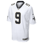 Drew Brees Game Jersey White 3