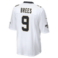 Drew Brees Game Jersey White 4