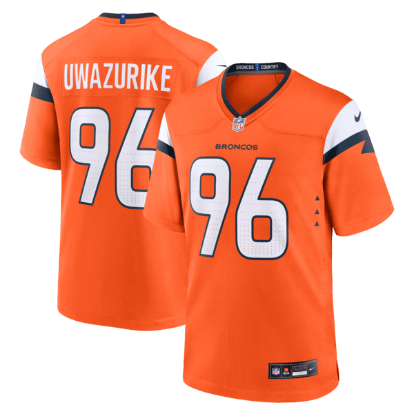 Eyioma Uwazurike Team Game Jersey Orange 2