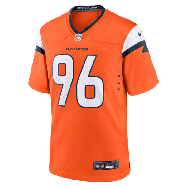 Eyioma Uwazurike Team Game Jersey Orange 3