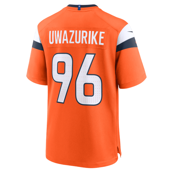 Eyioma Uwazurike Team Game Jersey Orange 4