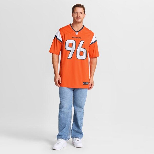 Eyioma Uwazurike Team Game Jersey Orange 8