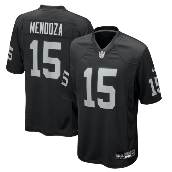 Fernando Mendoza 2026 NFL Draft First Round Pick No. 1 Game Jersey Black