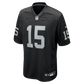 Fernando Mendoza 2026 NFL Draft First Round Pick No. 1 Game Jersey Black 3