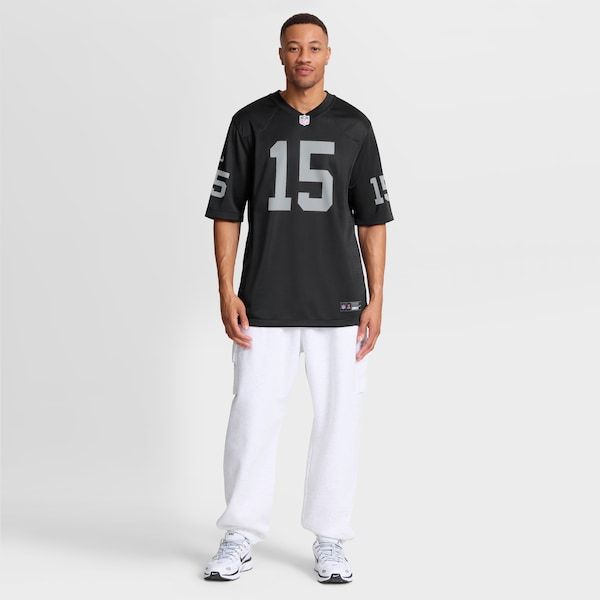 Fernando Mendoza 2026 NFL Draft First Round Pick No. 1 Game Jersey Black 5