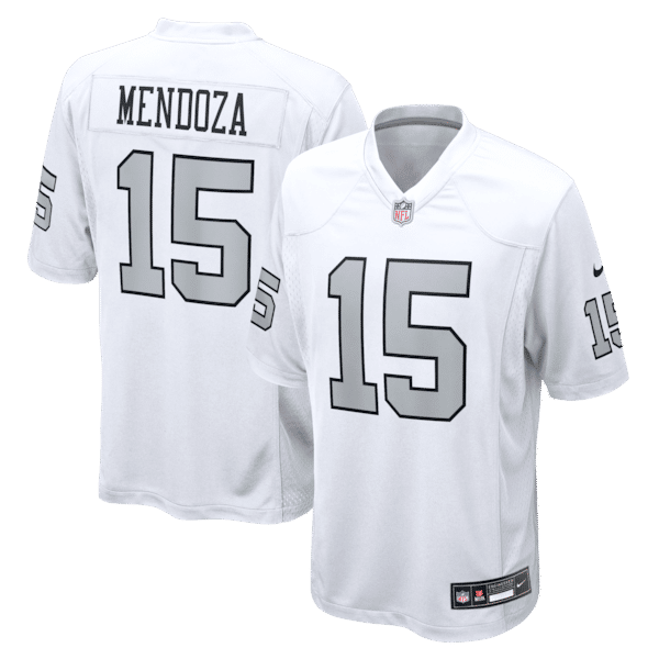 Fernando Mendoza Game Jersey White 2