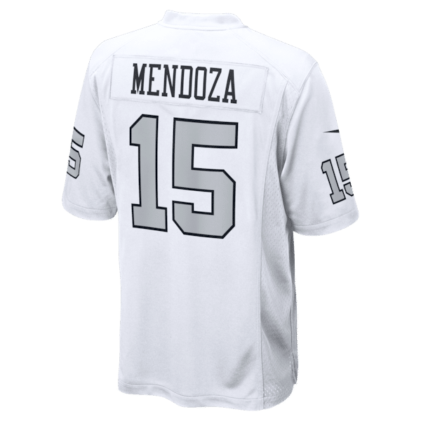Fernando Mendoza Game Jersey White 4