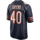Gale Sayers Retired Player Game Jersey Navy 4