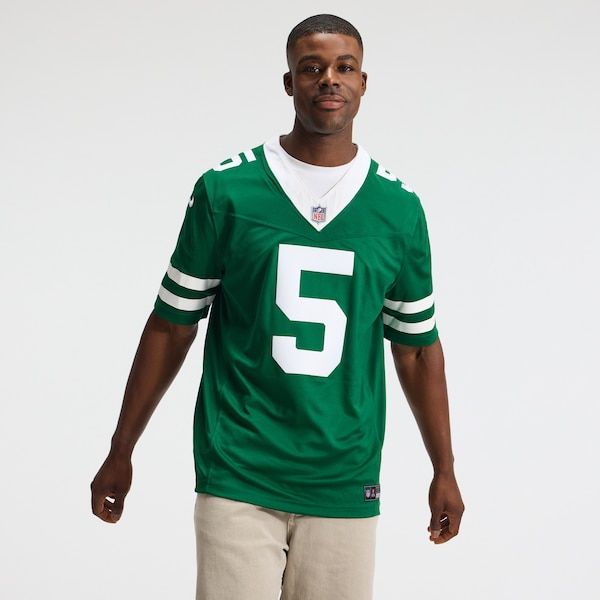 Garrett Wilson Vapor F.U.S.E. Stitched Limited Jersey Green 3