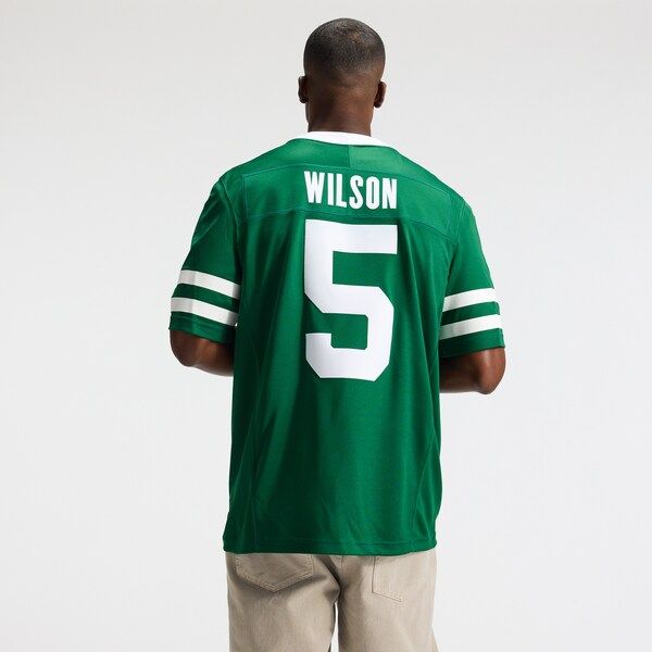 Garrett Wilson Vapor F.U.S.E. Stitched Limited Jersey Green 4