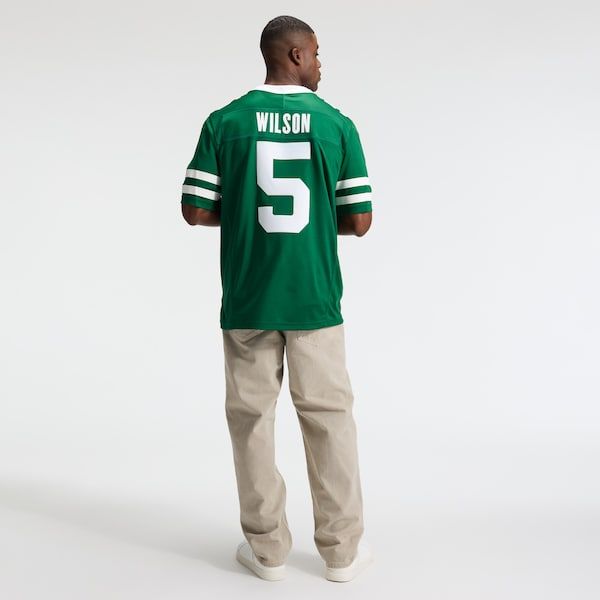 Garrett Wilson Vapor F.U.S.E. Stitched Limited Jersey Green 6