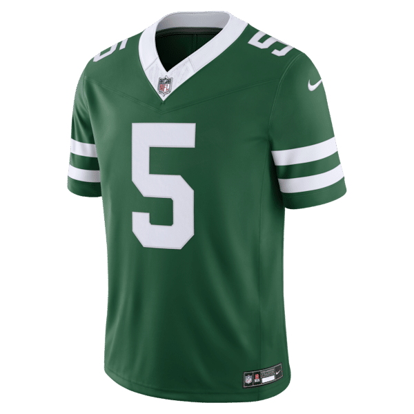 Garrett Wilson Vapor F.U.S.E. Stitched Limited Jersey Green 7