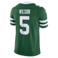 Garrett Wilson Vapor F.U.S.E. Stitched Limited Jersey Green 8