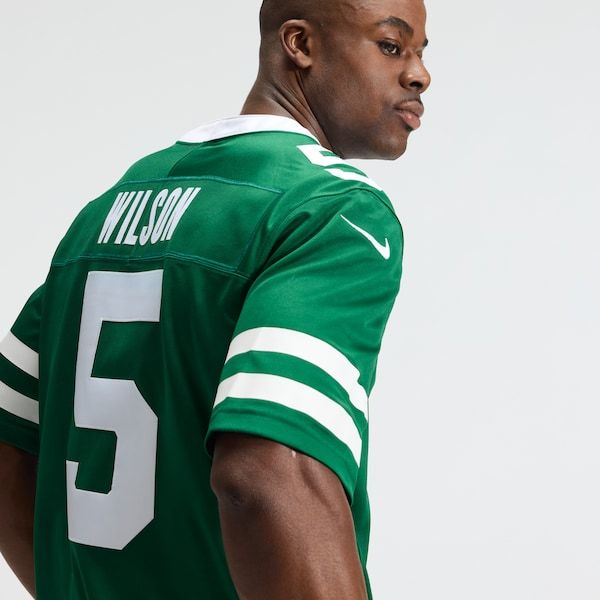 Garrett Wilson Vapor F.U.S.E. Stitched Limited Jersey Green 10