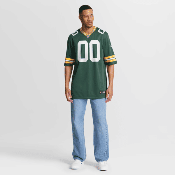 Custom Game Jersey Green 8