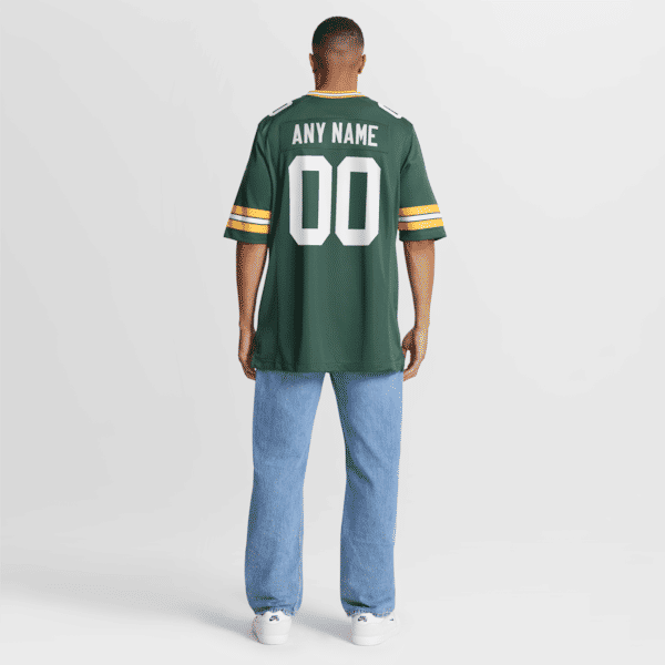 Custom Game Jersey Green 9