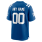 Custom Game Jersey Royal 4