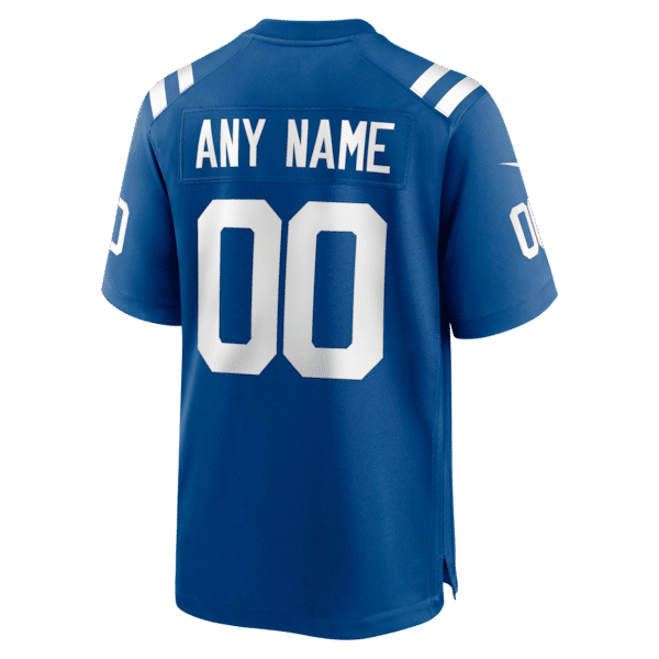 Custom Game Jersey Royal 4