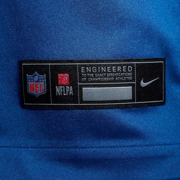 Custom Game Jersey Royal 7