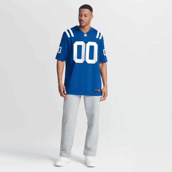 Custom Game Jersey Royal 8